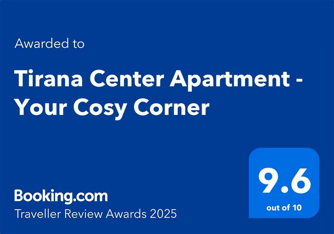 Tirana Center Apartment - Your Cosy Corner Albánia